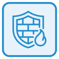 Firewall Security Icon