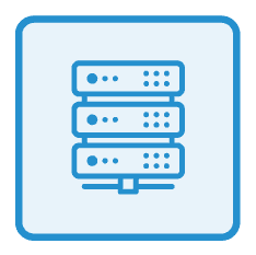 Server Infrastructure Protection Icon